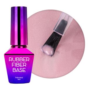 Baza Rubber cu Fibre de Matase Silky Shimmer  MollyLac 10g