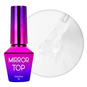 Top Coat  Mirror MollyLac special conceput pentru pigmenti 10g