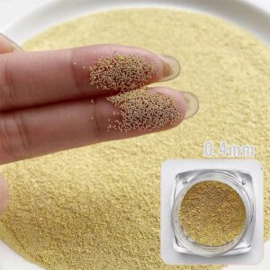 Decor unghii Caviar auriu 0.4mm