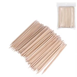 Betisoare portocal pentru cuticule 100 buc 11,4 cm