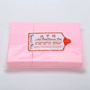 Servetele Unghii Textil Pentru Degresare Fara Scame - 540 buc. Roz