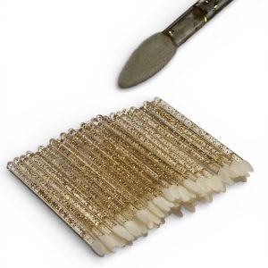 Aplicatoare cosmetice din velur pentru ruj set 50buc.