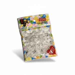 Elastice transparente pentru impletituri