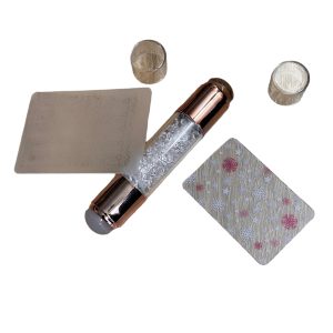 Stampila unghii doua capete silicon, matrita plastic si racleta - culori diferite