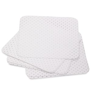 Dischete perforate anti-praf AlleLac pentru unghii albe 5x5 cm 540 buc.