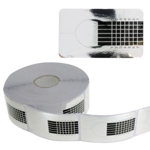 Sabloane prelungire unghii forma ingusta MollyLac set 50 buc.