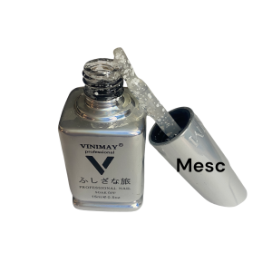 Top Coat / Finish Vinimay cu paiete albe - fara degresare 15ml