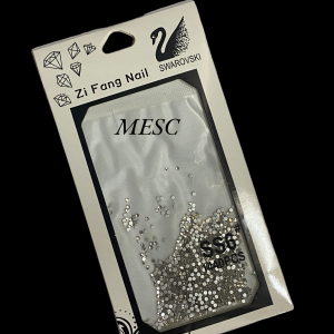 Strasuri / Pietricele argintii - cristale S6 -1.5mm -1440 pcs.