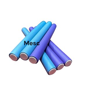 Bigudiuri din burete flexibile  albastru cu mov  diametru 1,5 cm lungime 25cm