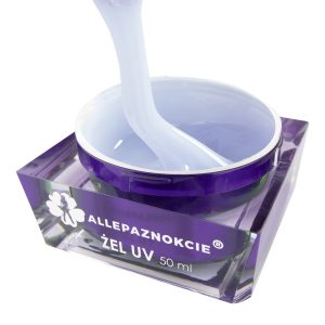 Gel UV Allepaznokcie Jelly Manifest White - 50ml