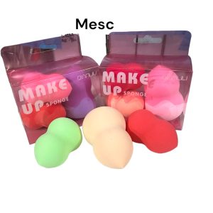 Set 3 Bureti Machiaj Dimensiuni Diferite / Beauty Blender