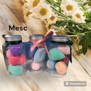 Set 5 Bureti Machiaj Forme Diferite / Beauty Blender