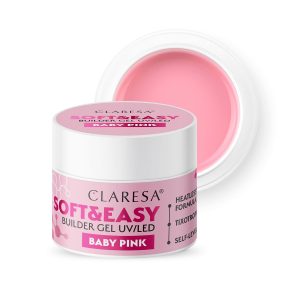 Gel de constructie autonivelant memorie lichida Claresa Baby Pink 45Gr
