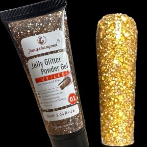 Polygel FSM JELLY GLITTER #1 30gr