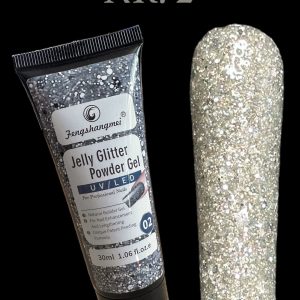 Polygel FSM JELLY GLITTER #2 30gr