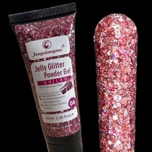 Polygel FSM JELLY GLITTER #6 30gr