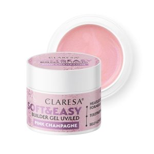 Gel de constructie autonivelant memorie lichida Claresa Pink Champagne 90Gr