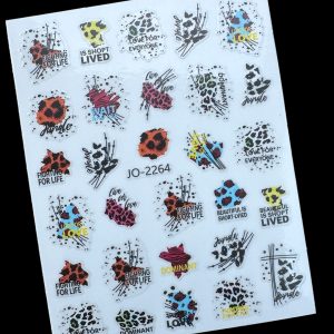 Abtibild Sticker Unghii JO-2264