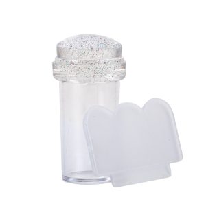 Ștampilă din silicon diametru 2,3 ​​cm transparent