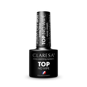 CLARESA Top No Wipe Glitter Silver 5gr