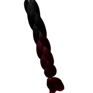 Extensii Par Ombre - negru si roscat