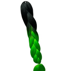 Extensii Par Ombre - negru si verde