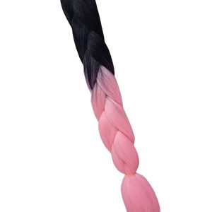Extensii Par Ombre - negru si roz