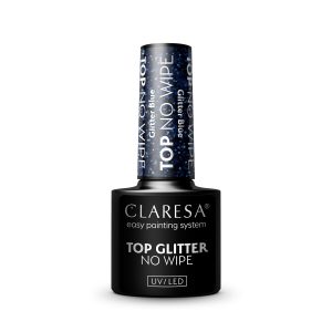 CLARESA Top No Wipe Glitter BLUE 5gr
