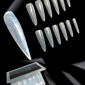 Tipsuri Full Cover Reutilizabile Tipsuri Dual Forms Stiletto 120 buc.