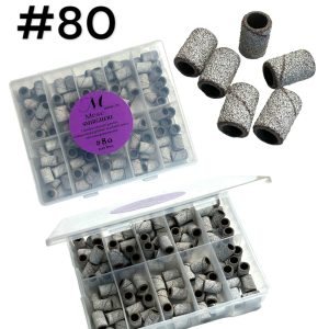 Smirghere - Cilindrii abrazivi Granulatie 80 set 100 Buc.