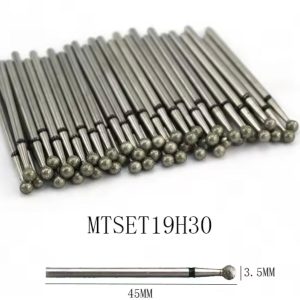 Bit Cuticula/Cap Freza Diamantat Sfera Negru 3,5mm