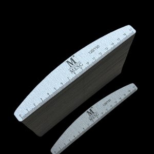 Pila Unghii Gradata Semiluna  Mesc 120/150 Set 25 buc.