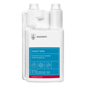 Dezinfectant Medisept concentrat pentru dezinfectarea ustensilelor Medisept Viruton Forte 1L