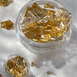 Foita aurie decor unghii