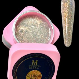 GEL UV/LED MESC Diamond Shine#1 Sparkle Builder Gel HEMA/Di-HEMA Free TPO Free 50gr.