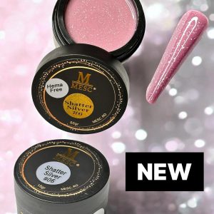 Gel Uv/Led Mesc Shatter Silver #06 *FREE HEMA 15Gr