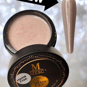GEL UV/LED MESC GLITTER Builder Gel Autonivelant #25 FREE HEMA 50Gr