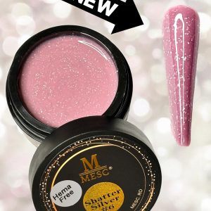 Gel Uv/Led Mesc Shatter Silver #06 *FREE HEMA 50Gr