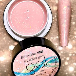 Gel Uv/Led Excellent Pro Peachy Hexa Tixotropie 15g