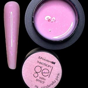Gel Uv/Led Excellent Pro Cinderella Pink Tixotropie 15g