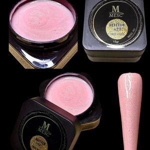 GEL UV/LED MESC GLITTER Builder Gel Autonivelant #23 FREE HEMA 15gr.