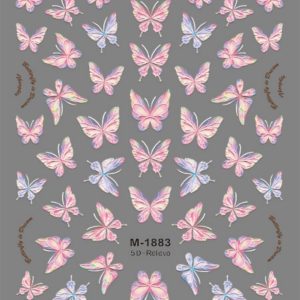 Abtibild Sticker Unghii 5D M-1883