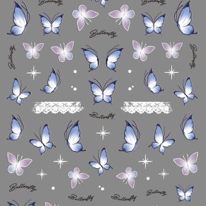 Abtibild Sticker Unghii 5D M-2042