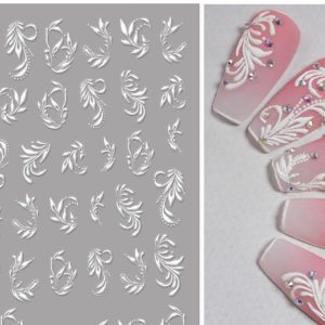 Abtibild Sticker Unghii 5D M-1250