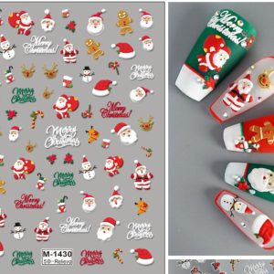 Abtibild Sticker Unghii 5D M-1430