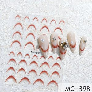 Sticker Unghii French Interior - MO-398