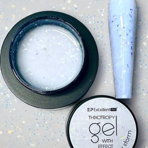 Gel Uv/Led Excellent Pro Milky Storm Thixotropy 15g
