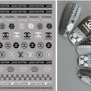 Abtibild Sticker Unghii 5D M-1075