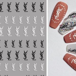 Abtibild Sticker Unghii 5D M-1100