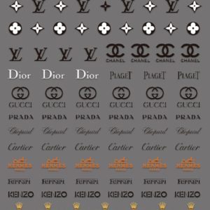 Abtibild Sticker Unghii 5D M-1860